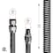 Flextron Gas Line Hose 1/2'' O.D. x 72'' Length 3/8" FIP x MIP Fittings, Stainless Steel Flexible Connector FTGC-SS38-72I - alternate 4